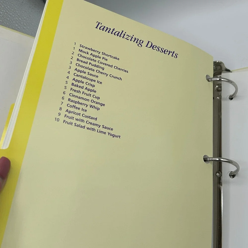 LA Weight Loss Centers Lite Cookbook‎ 2002 Ring Binder Healthy Recipes Diet Plan